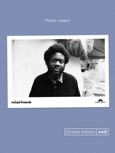 MICHAEL KIWANUKA - FUDGE VINYL (SUPER LTD. 'DINKED' ED. RED 2LP W/ NUMBERED OBI-STRIP + ALT. ARTWORK & PHOTO INSERT)