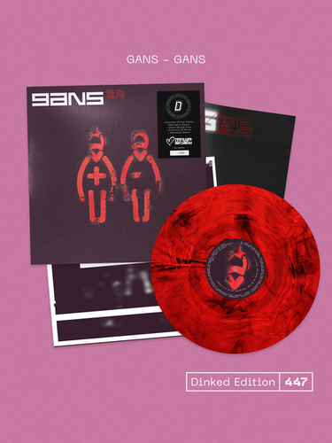 SUPER LIMITED 'DINKED' NUMBERED EDITION BLOOD MARBLE VINYL W/ ALTERNATIVE ARTWORK + POSTER