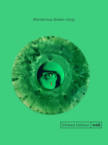 AMELIA COBURN - MYSELF AND OTHER MONSTERS VINYL (SUPER LTD. 'DINKED' HAND-NUMBERED *SIGNED* ED. 'MONSTROUS GREEN' LP GATEFOLD W/ + BONUS 7" + *SIGNED* POSTCARDS)