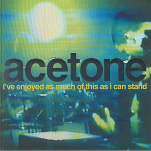 ACETONE - I'VE ENJOYED AS MUCH OF THIS AS I CAN STAND - LIVE AT THE KNITTING FACTORY, NYC: MAY 31, 1998 VINYL (SUPER LTD. ED. 'RSD' CLEAR 2LP)
