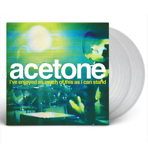 ACETONE - I'VE ENJOYED AS MUCH OF THIS AS I CAN STAND - LIVE AT THE KNITTING FACTORY, NYC: MAY 31, 1998 VINYL (SUPER LTD. ED. 'RSD' CLEAR 2LP)