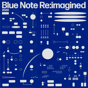 BLUE NOTE RE:IMAGINED (VARIOUS ARTISTS) VINYL (SUPER LTD. ED. 'RSD' SMOKEY CLEAR & BLUE 2LP)