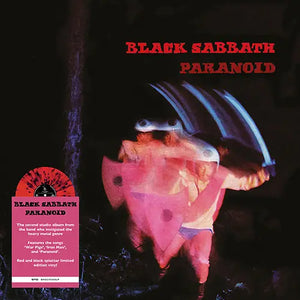 BLACK SABBATH - PARANOID VINYL (SUPER LTD. ED. 'RSD' RED / BLACK SPLATTER)