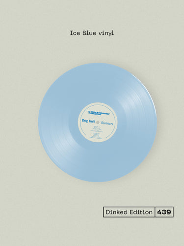 DOG UNIT - RUNNERS VINYL (SUPER LTD. 'DINKED' ED. ICE BLUE + BONUS 7” & ART PRINT)