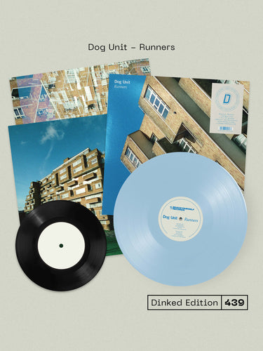 DOG UNIT - RUNNERS VINYL (SUPER LTD. 'DINKED' ED. ICE BLUE + BONUS 7” & ART PRINT)