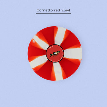 FRANCIS OF DELIRIUM - FRANCIS OF DELIRIUM - RUN, RUN PURE BEAUTY VINYL (SUPER LTD. 'DINKED' ED. CORNETTO RED W/ ALT. ARTWORK + STICKER SHEET & LYRIC POSTER)