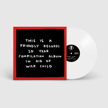 FRIENDLY RECORDS X WAR CHILD (VARIOUS) VINYL (LTD. ED. RED OR WHITE - AT RANDOM)
