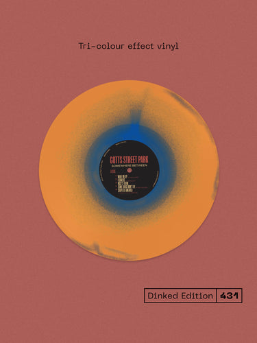 GOTTS STREET PARK - SOMEWHERE BETWEEN VINYL (SUPER LTD. 'DINKED' ED. TRI-COLOUR EFFECT LP W/ *SIGNED* POSTER)