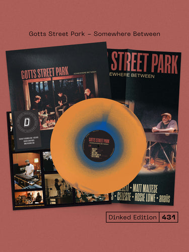 GOTTS STREET PARK - SOMEWHERE BETWEEN VINYL (SUPER LTD. 'DINKED' ED. TRI-COLOUR EFFECT LP W/ *SIGNED* POSTER)