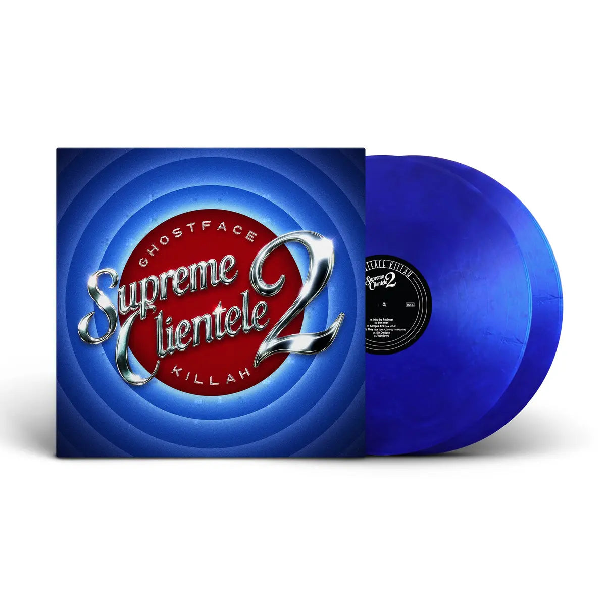 GHOSTFACE KILLAH - SUPREME CLIENTELE 2 VINYL (LTD. ED. BLUE STEEL