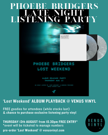 PHOEBE BRIDGERS - LOST WEEKEND VINYL (SUPER LTD. ED. VARIANTS)