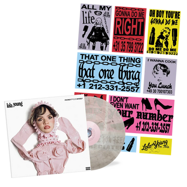 LOLA YOUNG - I'M ONLY F**KING MYSELF VINYL (SUPER LTD. ED. VARIANTS + EXCLUSIVE STICKER SHEET)
