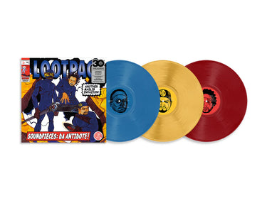 LOOTPACK - SOUNDPIECES: DA ANTIDOTE! VINYL RE-ISSUE (LTD. ED. PRIMARY COLOURS 3LP)