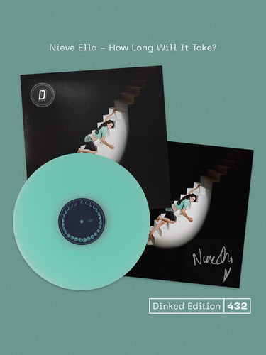 NIEVE ELLA - HOW LONG WILL IT TAKE? VINYL (SUPER LTD. 'DINKED' ED. TURQUOISE LP W/ ALT. ARTWORK + *SIGNED* ART PRINT)
