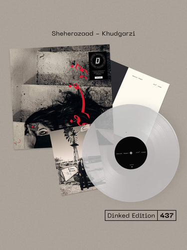 SHEHERAZAAD - KHUDGARZI VINYL (SUPER LTD. 'DINKED' NUMBERED ED. TRANSLUCENT LP W/ *SIGNED* POSTCARD + LYRIC BOOK)