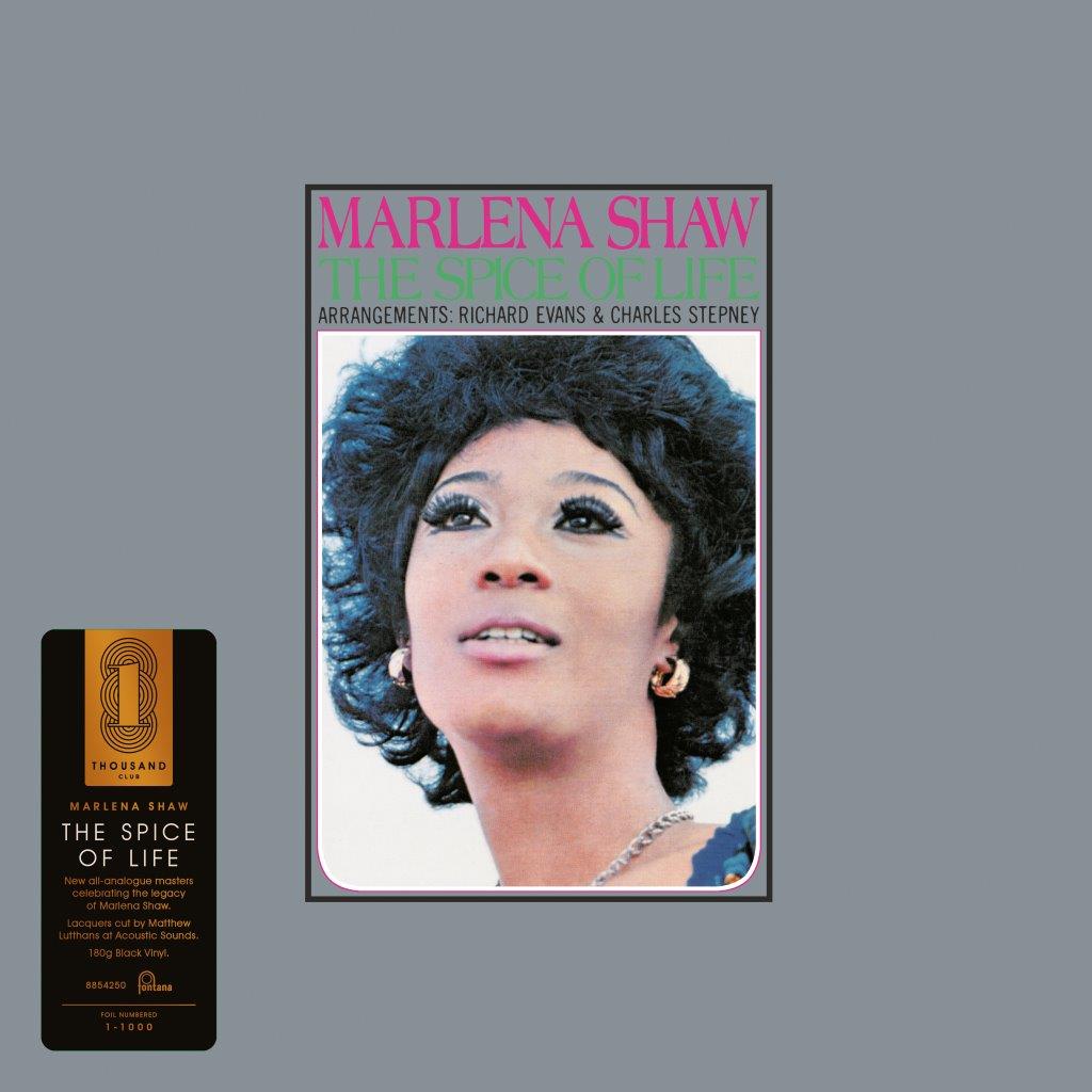 MARLENA SHAW: MARLENA SHAW - THE SPICE OF LIFE VINYL RE-ISSUE (LTD
