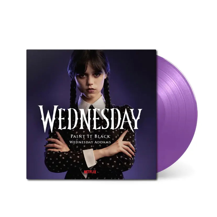 WEDNESDAY ADDAMS & DANNY ELFMAN PAINT IT BLACK WEDNESDAY THEME SON