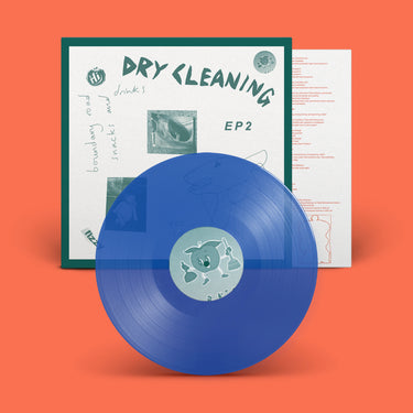 DRY CLEANING - BOUNDARY ROAD SNACKS AND DRINKS + SWEET PRINCESS VINYL (LTD. ED. TRANSPARENT BLUE)