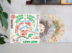 2015-2025 LES DISQUES BONGO JOE: 10 YEARS OF SONIC EXPLORATIONS (VARIOUS ARTISTS) VINYL (LTD. ED. SPLATTERED 2LP)