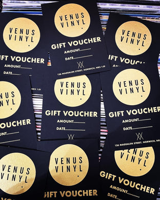 VENUS VINYL GIFT VOUCHER