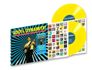 300% DYNAMITE! - SKA, SOUL, ROCKSTEADY, FUNK AND DUB IN JAMAICA VINYL (SUPER LTD. ED. 'RSD' YELLOW 2LP)