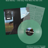 SUPER LIMITED 'DINKED' NUMBERED EDITION TRANSPARENT GREEN LP W/ HAND-SCRIBBLED A4 ACETATE LYRIC SHEET