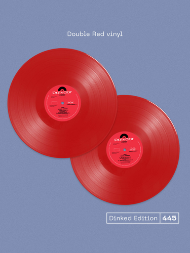 MICHAEL KIWANUKA - FUDGE VINYL (SUPER LTD. 'DINKED' ED. RED 2LP W/ NUMBERED OBI-STRIP + ALT. ARTWORK & PHOTO INSERT)