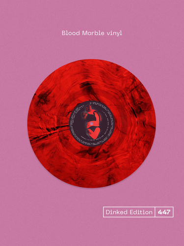 GANS - GANS VINYL (SUPER LTD. 'DINKED' NUMBERED ED. BLOOD MARBLE LP W/ ALT. ARTWORK + POSTER)