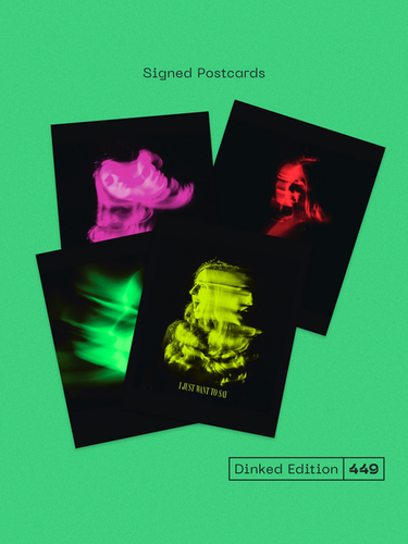 AMELIA COBURN - MYSELF AND OTHER MONSTERS VINYL (SUPER LTD. 'DINKED' HAND-NUMBERED *SIGNED* ED. 'MONSTROUS GREEN' LP GATEFOLD W/ + BONUS 7" + *SIGNED* POSTCARDS)
