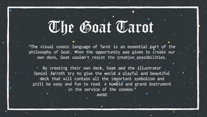 GOAT TAROT CARDS (SUPER LTD. ED. TAROT CARD SET)