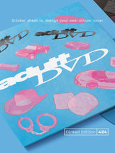 ADULT DVD - ADULT DVD VINYL (SUPER LTD. DINKED ED. TRANSPARENT BLUE W/ ALT. SLEEVE + *SIGNED* PHOTO & STICKER SHEET TO DESIGN YOUR OWN ALBUM COVER)