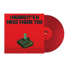 AESOP ROCK - I HEARD IT’S A MESS THERE TOO VINYL (LTD. ED. APPLE RED OPAQUE)