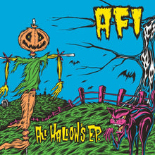 AFI - ALL HALLOW'S E.P VINYL (LTD. 25TH ANN. ED. PINK 10" W/ FOLD-OUT COFFIN-SHAPED POSTER)