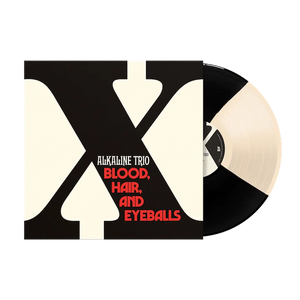 ALKALINE TRIO - BLOOD, HAIR, AND EYEBALLS VINYL (SUPER LTD. 'RSD STORES' ED. BLACK & WHITE 'BOWTIE')