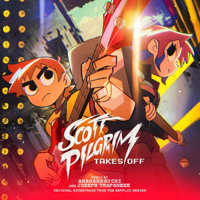 ANAMANAGUCHI - SCOTT PILGRIM TAKES OFF (ORIGINAL SOUNDTRACK FROM THE NETFLIX SERIES) VINYL (LTD. ED. BLACK & WHITE 2LP GATEFOLD)