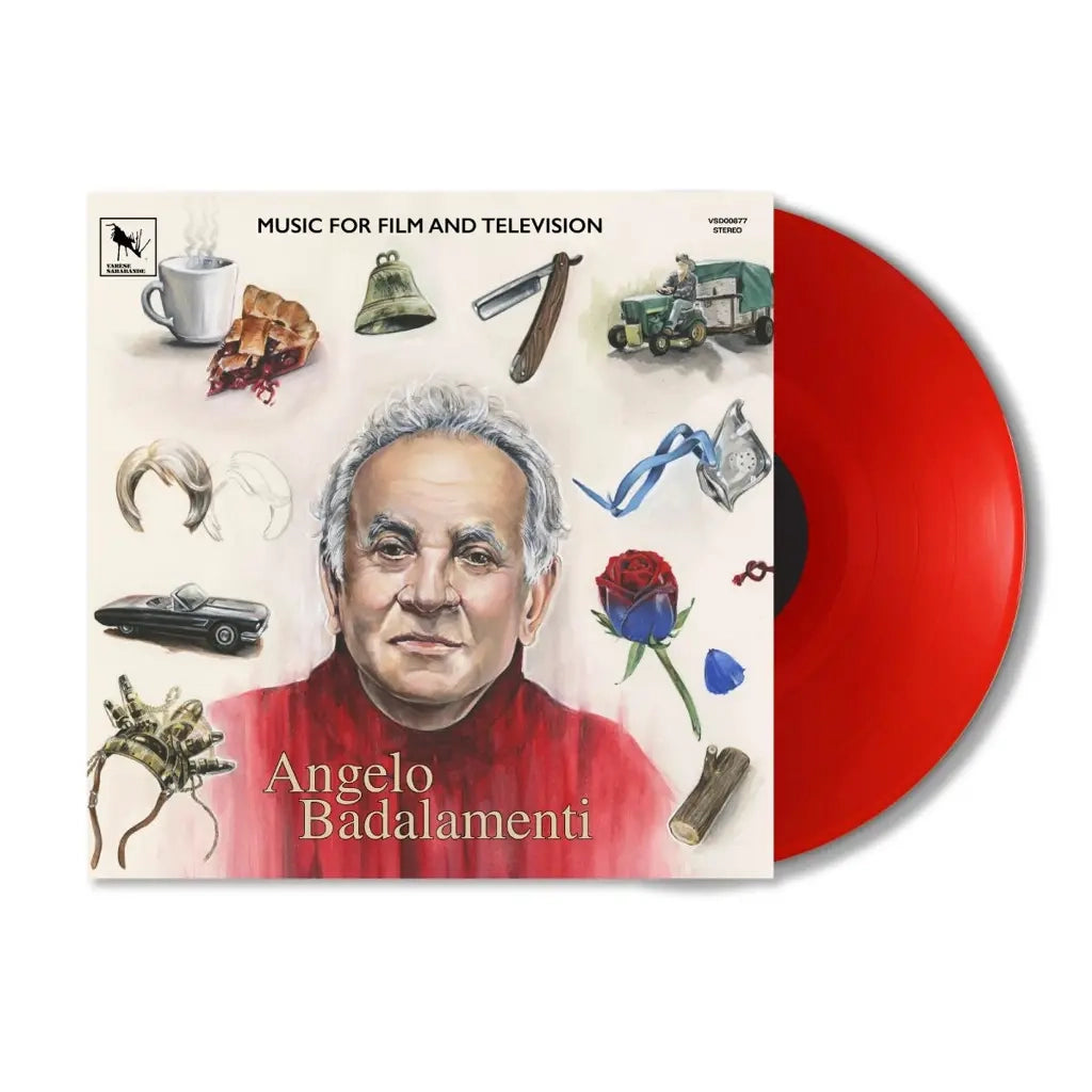 ANGELO BADALAMENTI - ANGELO BADALAMENTI: MUSIC FOR FILM AND TELEVISION VINYL (SUPER LTD. 'RSD BLACK FRIDAY' ED. TRANSLUCENT RED)