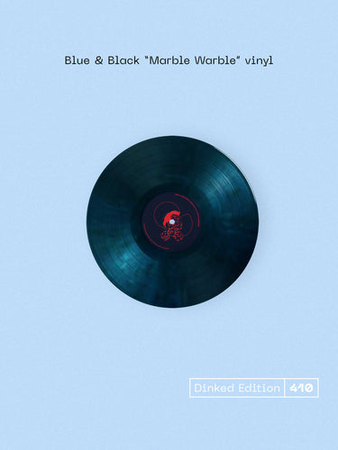 ANTONY SZMIEREK - DECODING BIRDSONG VINYL (SUPER LTD. 'DINKED' ED. BLUE & BLACK 'MARBLE WARBLE' LP W/ *SIGNED* ART CARD + BONUS 7” FT. 2 EXC. TRACKS)