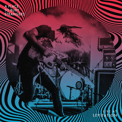 A PLACE TO BURY STRANGERS  - LIVE AT LEVITATION VINYL (LTD. ED. HALF & HALF NEON CORAL & LIGHT BLUE)