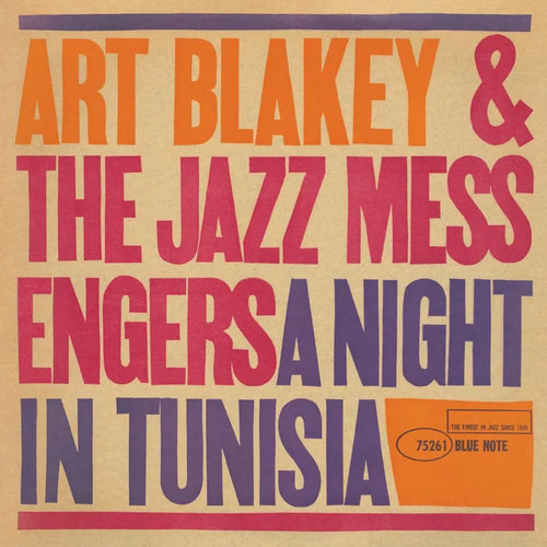 ART BLAKEY & THE JAZZ MESSENGERS - A NIGHT IN TUNISIA VINYL RE-ISSUE (180G LP)