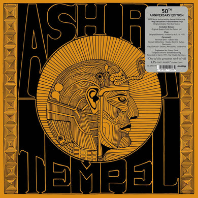 ASH RA TEMPEL - ASH RA TEMPEL VINYL (LTD. 50TH ANN. ED. TRANSPARENT LP W/ QUADRO FOLD-OUT SLEEVE + POSTER)