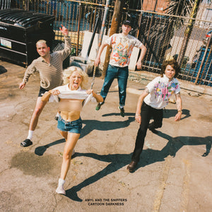 AMYL AND THE SNIFFERS - CARTOON DARKNESS VINYL (LTD. ED. BITTERSWEET MOONDANCE W/ SUPER LTD. EXCL. FRIDGE MAGNET)