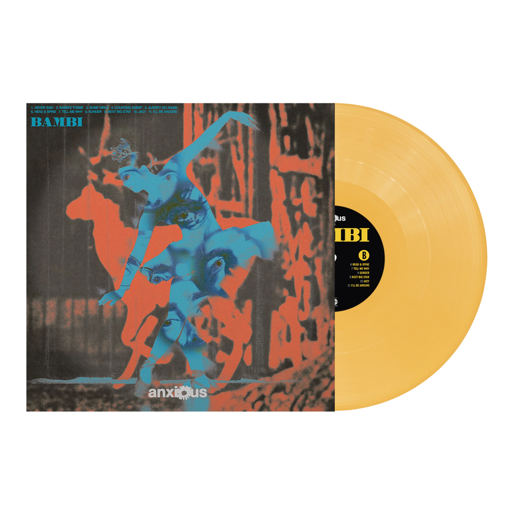 ANXIOUS - BAMBI VINYL (SUPER LTD. HAND-NUMBERED ED. *SIGNED* VARIANTS)