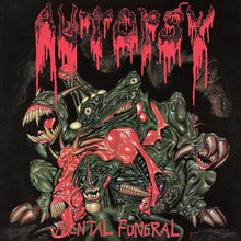 AUTOPSY - MENTAL FUNERAL VINYL (LTD. 35TH ANN. ED. RED & GREEN INK SPOT)