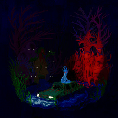 GOAT GIRL - BELOW THE WASTE VINYL (LTD. ED. TRANSPARENT RED GATEFOLD + EXC. STICKER SHEET)