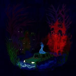GOAT GIRL - BELOW THE WASTE VINYL (LTD. ED. TRANSPARENT RED GATEFOLD + EXC. STICKER SHEET)