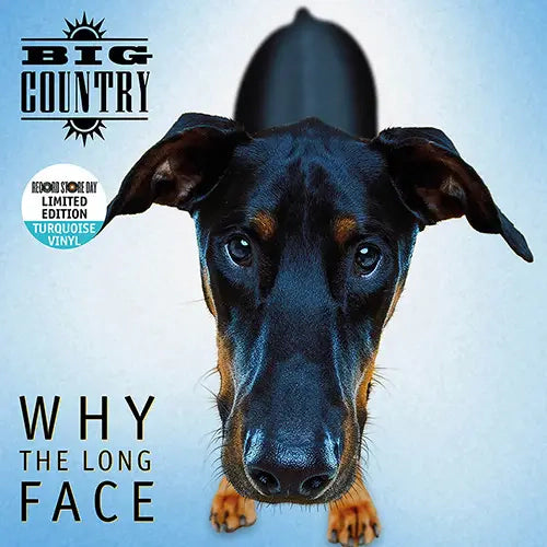 BIG COUNTRY - WHY THE LONG FACE VINYL (SUPER LTD. ED. 'RSD' TURQUOISE)