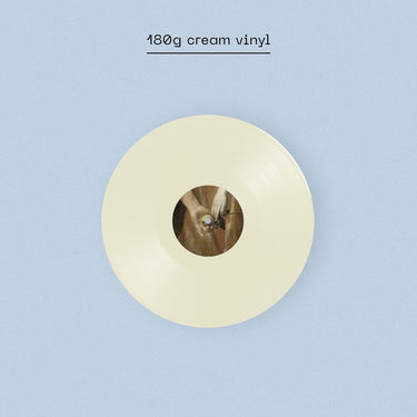 BILL ORCUTT & MABE FRATTI - ALMOST WAKING VINYL (SUPER LTD. 'DINKED' ED. 180G CREAM LP W/ HAND-NUMBERED OBI-STRIP + LETTERPRESS POSTCARDS & POSTER)