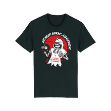 5 YEARS OF KILLING IT IN NORWICH VENUS VINYL NO SWEAT BLACK T-SHIRT (LTD. ED. ECO SCREEN-PRINTED 100% ORGANIC COTTON)