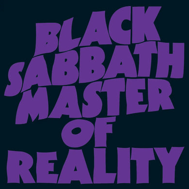 BLACK SABBATH - MASTER OF REALITY VINYL RE-ISSUE (180G LP W/ EMBOSSED SLEEVE)
