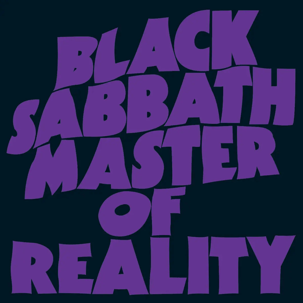 BLACK SABBATH - MASTER OF REALITY VINYL RE-ISSUE (180G LP W/ EMBOSSED SLEEVE)